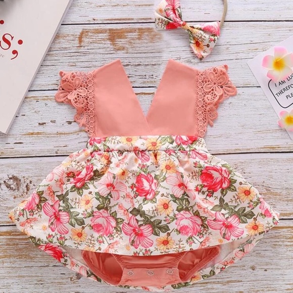 Babygirl floral dress❤️ - Picture 2 of 3